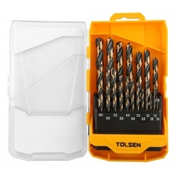 Set Tolsen Mechas metal HSS 19pz 1.0-10mm 75086
