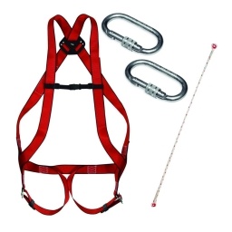 Kit Anticada (arns+cuerda 1.5mt.+2conec.30) CLIMAX 10 BASIC