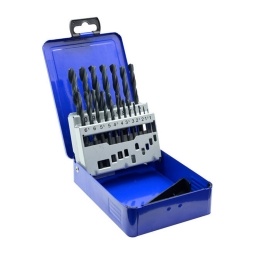 Jgo.19 Mechas HSS laminadas-caja metal-1 a 10mm ECEF 92519