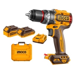 Atorn. Taladro Percutor INGCO CIDLI20868 20V 86Nm Brush 2 Bat