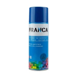 Aerosol Franca Esmalte Azul 400ml. Ref.21