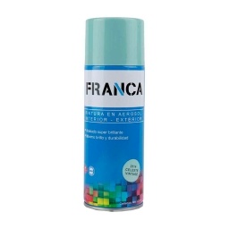 Aerosol Franca Esmalte Celeste Vintage 400ml. Ref.2514