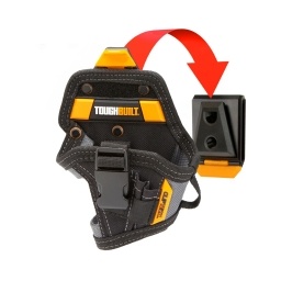 Cartuchera Chica p/Taladro 5 Bols.+Clip Toughbuilt TB-CT-20-S
