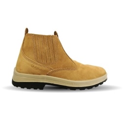 Bot�n de campo nobuck elastizado amarillo T:42 WORKSAFE