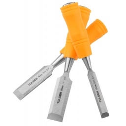 Set formones 3pz Tolsen 1/2-3/4-1 25380