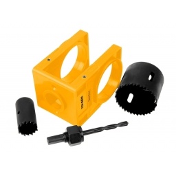 Kit instalaci�n cerrradura puerta madera Tolsen 75863