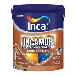 Protector p/lad.int.ext. Incamur Ladrillos Mate Inca 20L