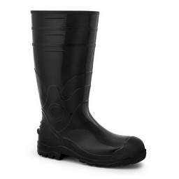 Bota industrial negra PVCint.algodnT:37 WORKSAFE