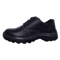 Zapato de cuero negro pta.plstica T:40 WORKSAFE