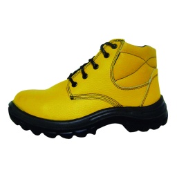 Botn de cuero amarillo pta.plstica T:40 WORKSAFE
