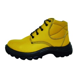 Botn de cuero amarillo pta.acero T:39 WORKSAFE