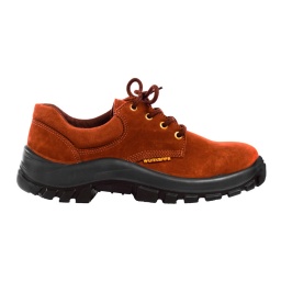 Zapato de cuero Top nobuck marrn pta. acero T:45 WORKSAFE
