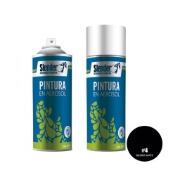 Pintura aerosol Slender 400ml.P/Int.y ext.Negro Mate (4)