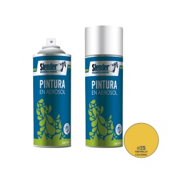 Pintura aerosol Slender 400ml.P/Int.y ext.Amarillo Colonial(25)