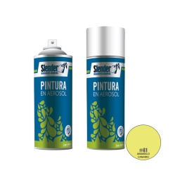 Pintura aerosol Slender 400ml.P/Int.y ext.Amarillo Canario(41)