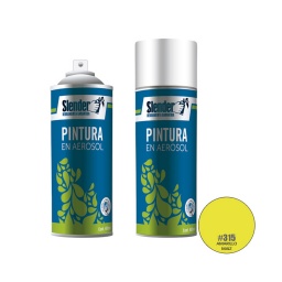 Pintura aerosol Slender 400ml.P/Int.y ext.Amarillo maiz(315)