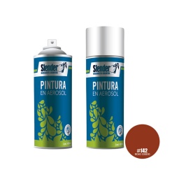 Pintura aerosol Slender 400ml.P/Int.y ext.Rojo Oxido (142)