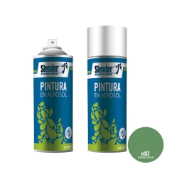 Pintura aerosol Slender 400ml.P/Int.y ext.Verde Hoja (37)