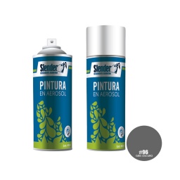Pintura aerosol Slender 400ml.PInt.y ext.Gris Oscuro  (96)