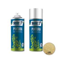 Pintura aerosol Slender 400ml.PInt.y ext.Oro Metlico (35)