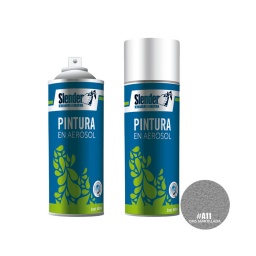 Pintura aerosol Slender 400ml.PInt.ext.Gris Martillada(A11)