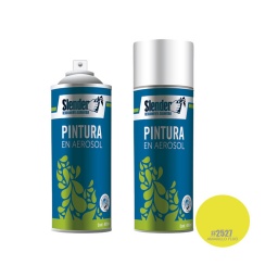 Pintura aerosol Slender 400ml.PInt.y ext.Amarillo Fluo (1005)