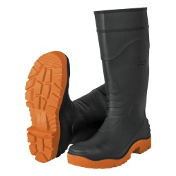 Bota industrial negra PVC T39 TRUPER BOT-25I