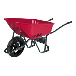 Carretilla calib. c/rda.imponchableref/b.acer 100L TRUPER CAT-60FF