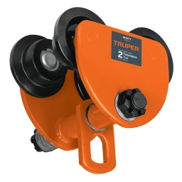 Carro traslacin p/aparejosetc. 2Ton. Empuje TRUPER TRO-2
