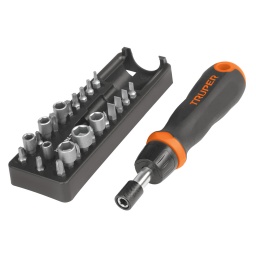Destor.t/matraca puntas inter-24pzs TRUPER JDM-24