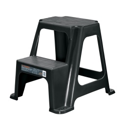Taburete polipropileno 2 peldaos36x34x36cm TRUPER  TABU-2L