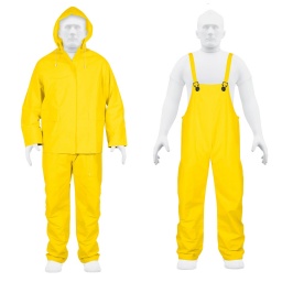 Equipo Lluvia PVC (035mm) Repele lq.abrasiv TRUPER TRA-PRO-XL
