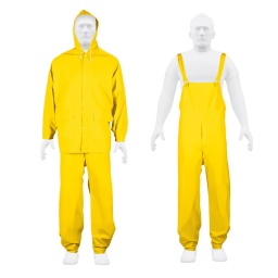 Equipo Lluvia PVC (035mm) 3cap.Rep.lq.abras TRUPER TRA-PRO-XL-X