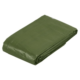 Lona Pol.verde olivo (Prot.UV) coj (Uso rudo) 4x5m TRUPER L-45X