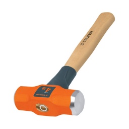 Maceta acero octogonal c/mgo.encino de 1350kg. TRUPER MD-3M