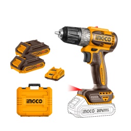 Atornillador Ingco CDLI20453 20V Brush (2x2.0Ah)