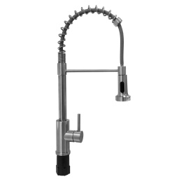 Monocomando cocina mesada Zanetti profesional inox 35 CROMADO