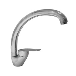 Monocomando cocina mesada Zanetti zinc CISNE CROMADO