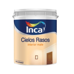 Pintura p/int. Cielos Rasos Bco Mate Inca 20L