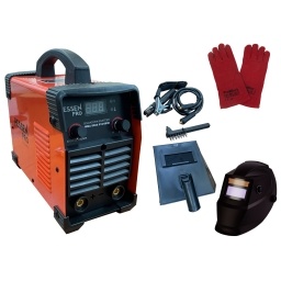 Soldadora Hessen Pro 200A + Guantes + Pantalla 2926