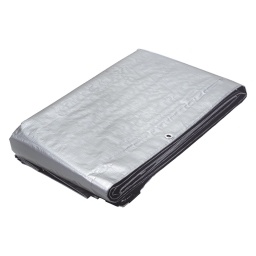 Lona Pol.gris (Prot.UV) coj. 5x6m TRUPER L-56