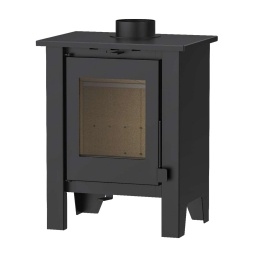 Estufa alto rendimiento le�a Vivion Eco Doble Plus 8kW ng