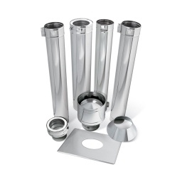 Kit instalaci�n p/techo Estufa le�a Eco Mini / Eco m�xima