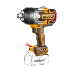 Llave De Impacto 3/4 Ingco Ciwli201351 1350nm 20v  s/bat
