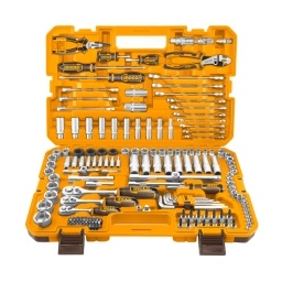 Set Ingco 156 pcs de herramientas combinadas c/valija